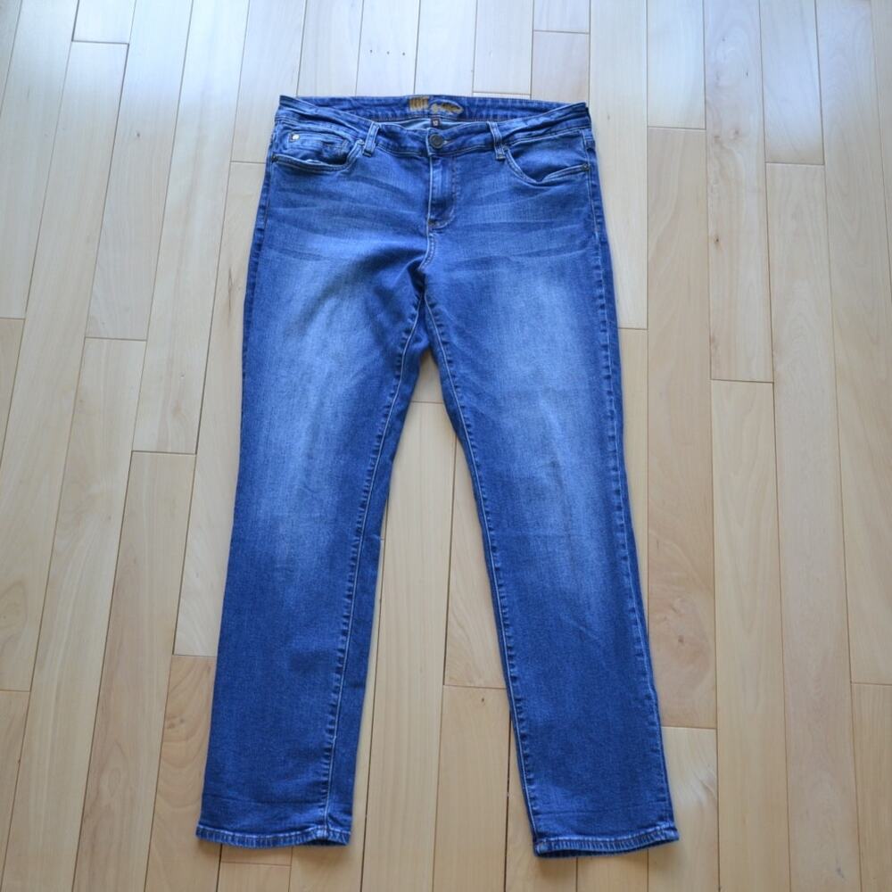KUT From The Kloth Straight Legged Denim Blue Jeans Size 12